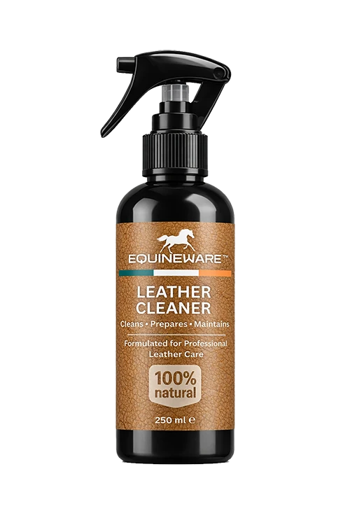 Leather cleaner for saddle and horse tack
